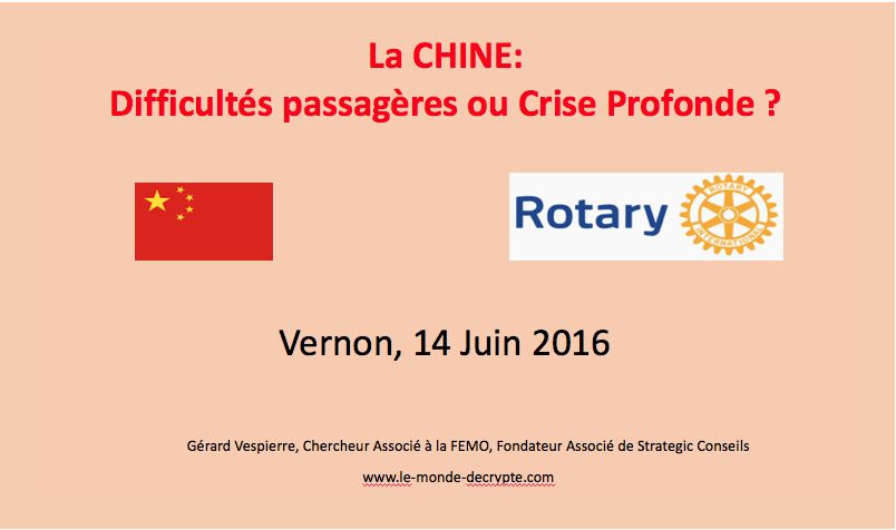 Chine crise