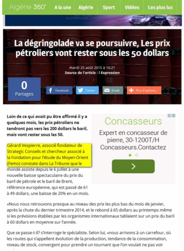 reprise article Gérard Vespierre Géopolitique 2015