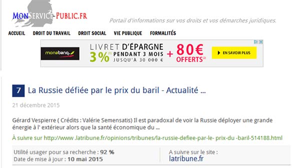 reprise article Gérard Vespierre Géopolitique