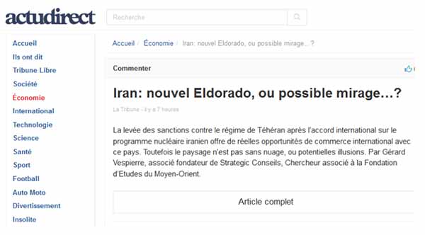 reprise article Gérard Vespierre Géopolitique 2016