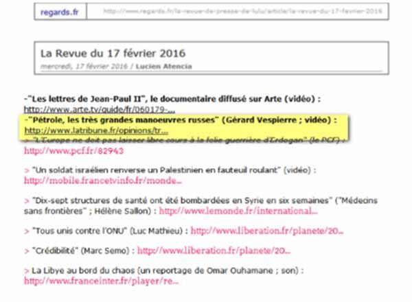 reprise article Gérard Vespierre Géopolitique 2016