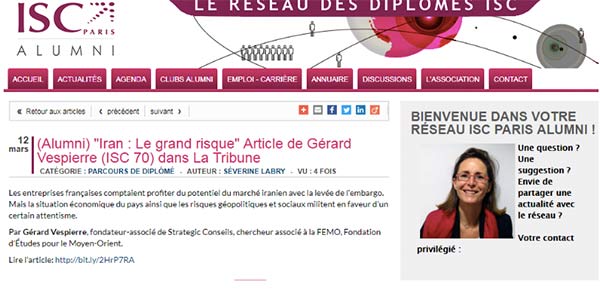 reprise article Gérard Vespierre Géopolitique 2018