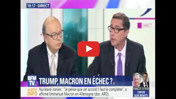 L'Iran entre Trump et Macron - BFM TV - Gérard Vespierre