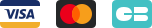 Logos-cartes cartes de paiement autorisées