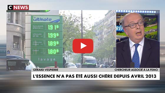 prix des carburant en mai 2019