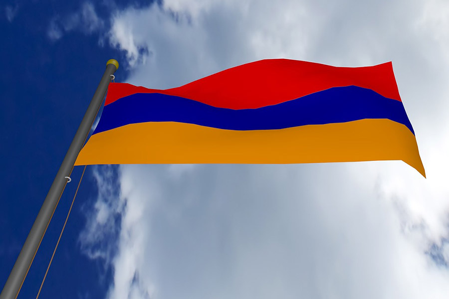 Drapeau de l'Armenie