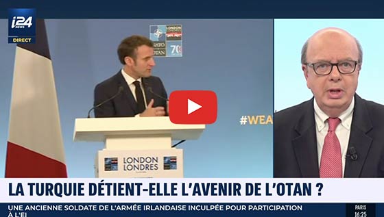 Sommet de l'Otan 2019 conférence d'Emmanuel Macron