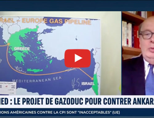 EastMed, le projet de gazoduc pour contrer Ankara – i24News