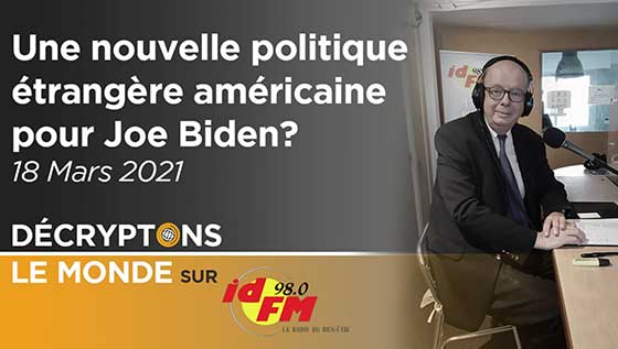 nouvelle politique étrangère américaine avec Joe Biden