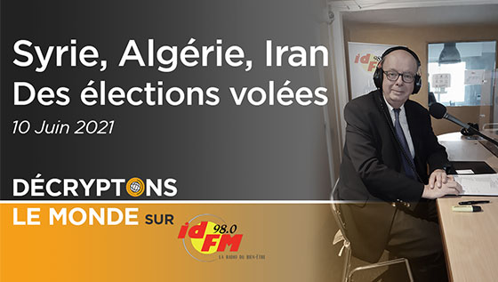 Syrie Algerie Iran élections volées