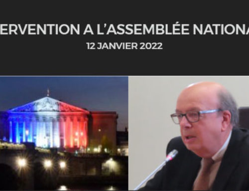 Intervention à l’assemblée nationale, 12 janvier 2022