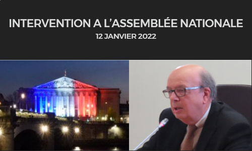 intervention à l'assemblée nationale