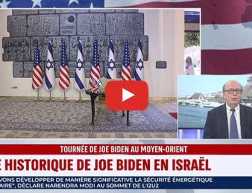 Moyen-Orient : Visite de Joe Biden en Israël – i24News