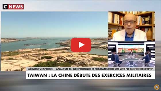 taiwan chine exercices militaires