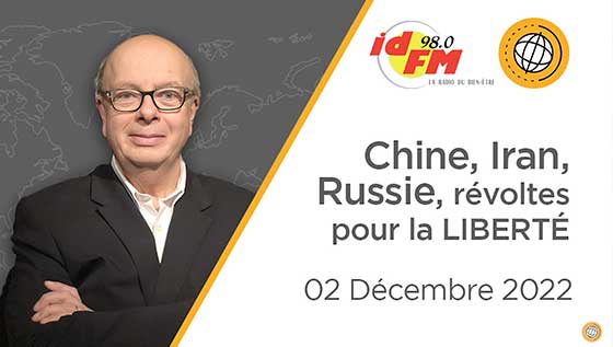 Chine, Iran, Russie: révoltes pour la liberté !