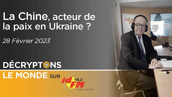 Chine acteur de la paix en Ukraine