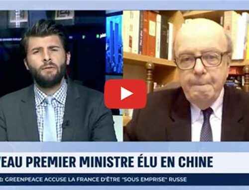 Nomination d’un nouveau Premier Ministre en Chine – i24News