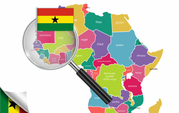 Carte du Sénégal