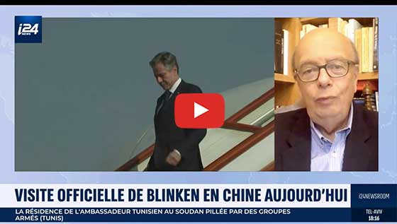 Contacts diplomatiques Chine-États-Unis, Antony Blinken à Pékin