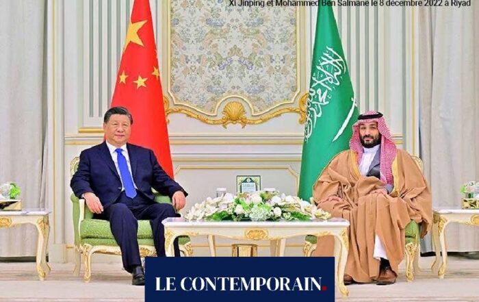 Xi Jinping et Mohammed Ben Salmane le 8 décembre 2022 à Riyad