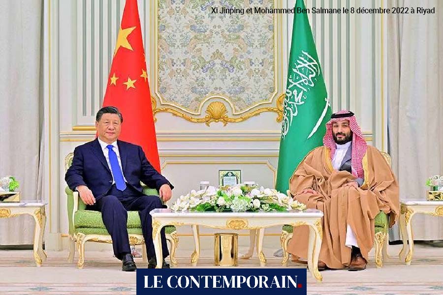 Xi Jinping et Mohammed Ben Salmane le 8 décembre 2022 à Riyad