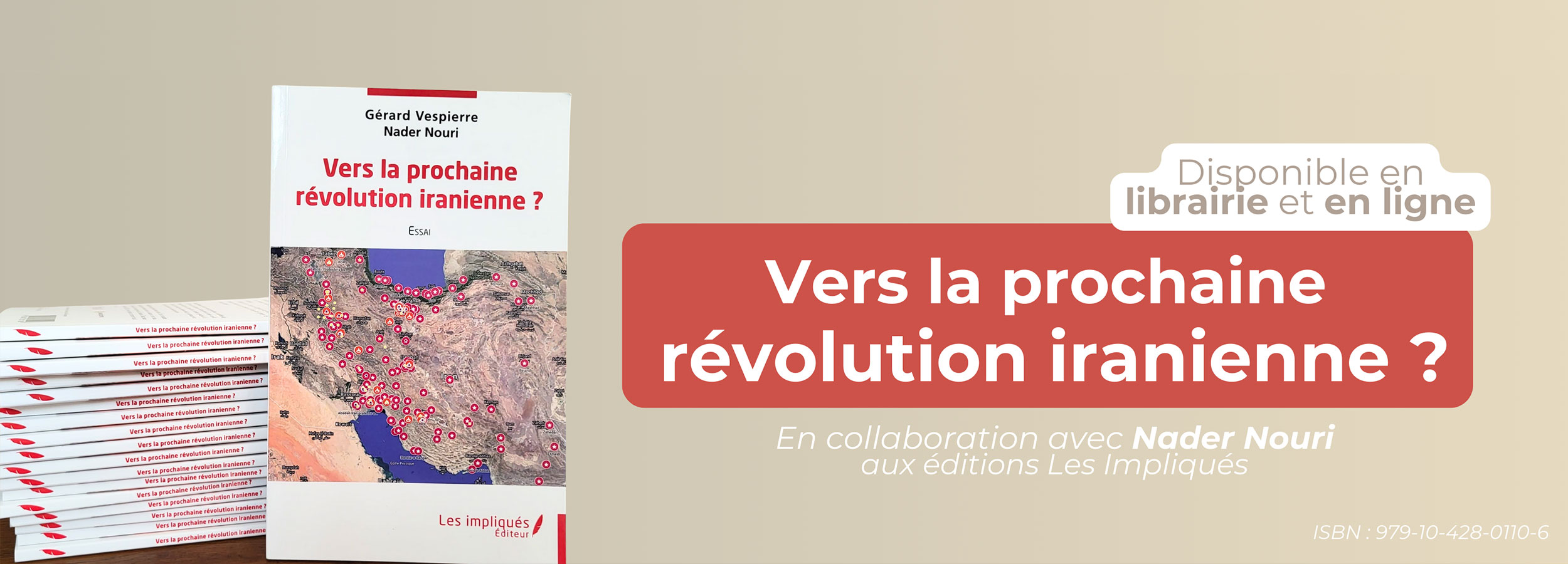 vers la prochaine revolition iranienne livre en librairie
