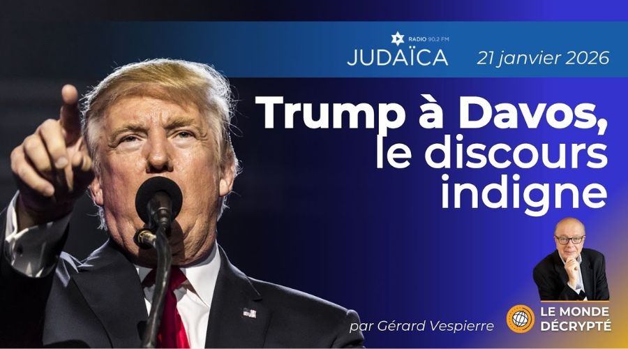 Trump à Davos, le discours indigne.