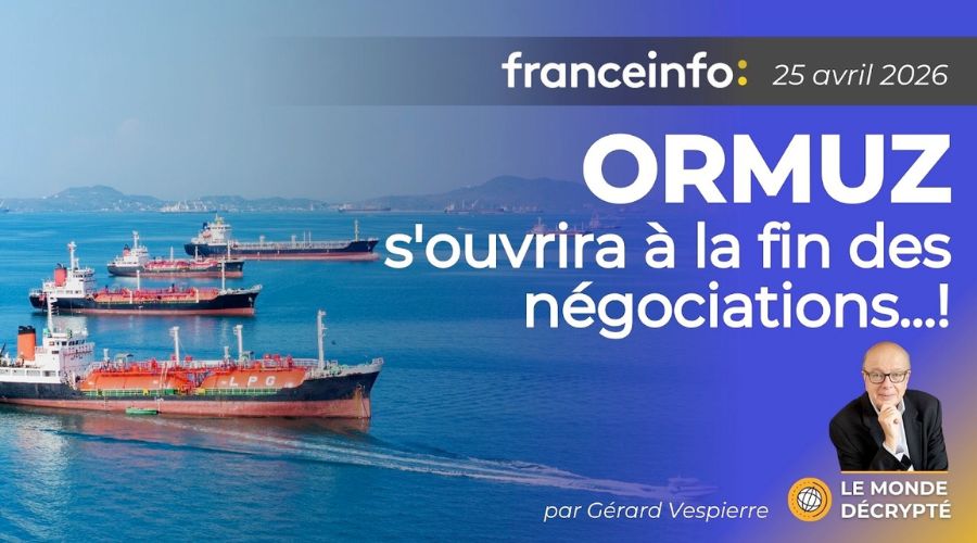 Ormuz, s'ouvrira à la fin des négociations...!
