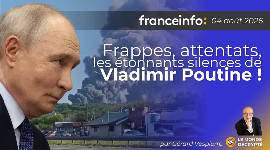 Frappes, attentats, les étonnants silences de Vladimir Poutine !