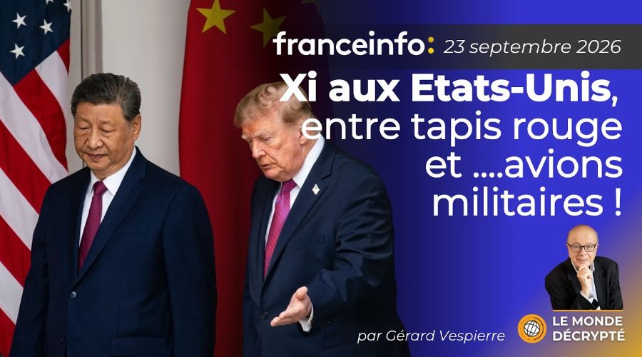 Xi aux Etats-Unis, entre tapis rouge et ....avions militaires !